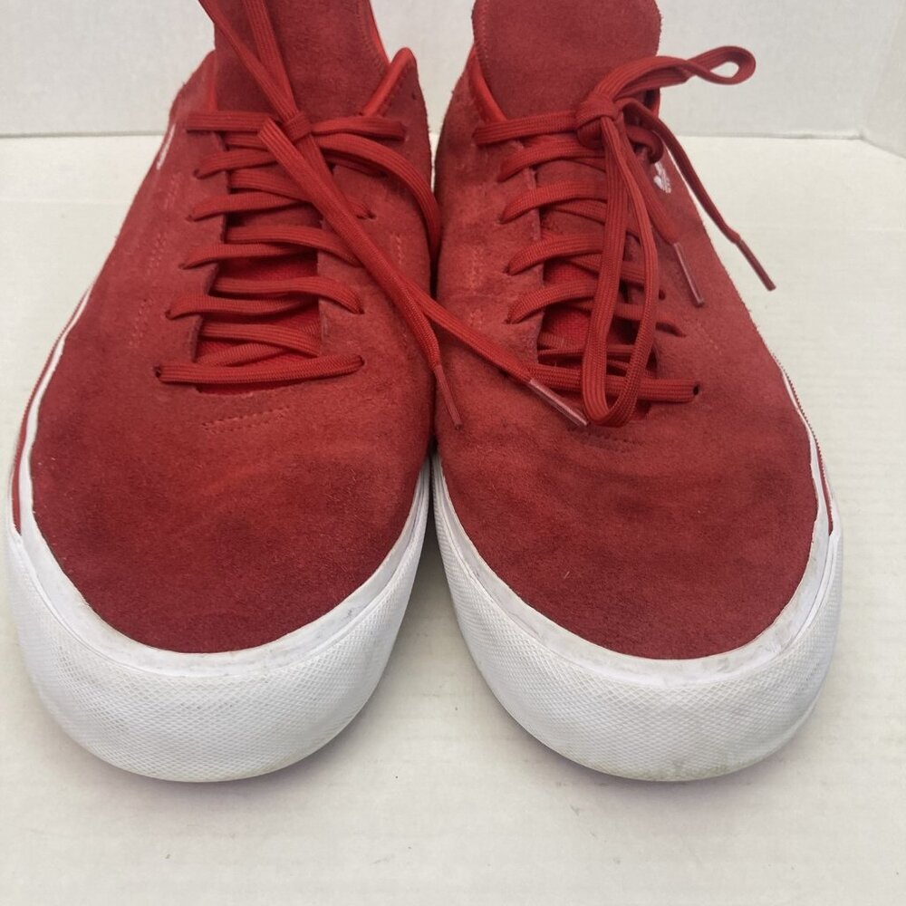 Adidas Sabalo Shoes Mens Size 13 Red Suede Skate Sneakers Low Top Classic Style - Picture 16 of 16